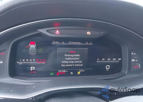 2020 Audi Sq8 Premium Plus Tfsi Quattro Tiptronic из США, поврежденный, VIN WA1AWAF16LD026876